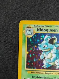 Pokemon TCG Nidoqueen Holo Rare Unlimited Jungle 07/64 LP - Image 2
