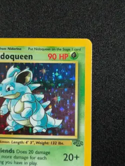 Pokemon TCG Nidoqueen Holo Rare Unlimited Jungle 07/64 LP - Image 3