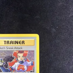 Pokemon Vintage Non-Holo Rare Rocket’s Sneak Attack 72/82 Team Rocket WotC - Image 4