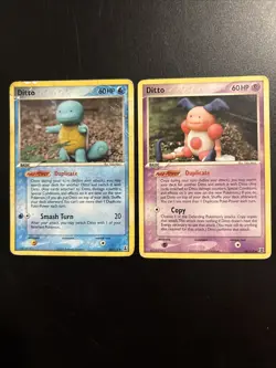 (2) Pokemon Ditto 38/113 & 40/113 Delta Species - Image 1
