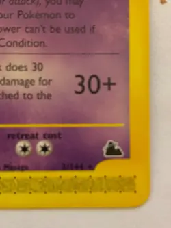 2003 Pokemon Alakazam 2/144 Skyridge Regular Mint and Never Played - Image 3