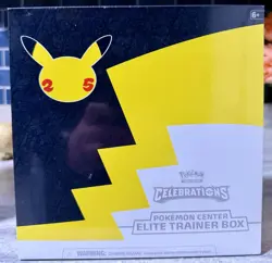 Pokemon TCG SEALED Pokemon Center Celebrations Elite Trainer Box (ETB) SWSH - Image 1