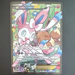 Pokemon Sylveon EX Full Art RC32/RC32 Radiant Collection Holo Ultra Rare - Image 1