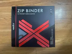 Vault X 12-Pocket Zip Binder - Pokemon Destined Rivals SV10 1st Edition - SEALED - Image 1