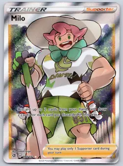 Milo (Full Art) 190/192 (NM) - SWSH02: Rebel Clash - Ultra Rare - Pokemon TCG - Image 1