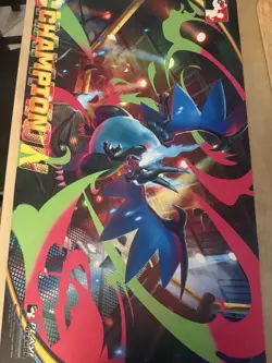 Mega Charizard League Cup Champion Playmat Pokemon TCG BRAND NEW - Image 1