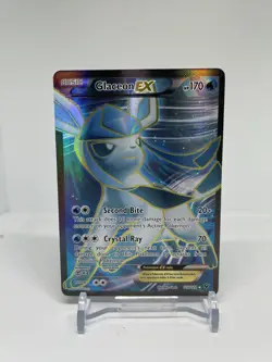 Glaceon EX (Full Art) Ultra Rare XY Fates Collide 116/124 Pokemon TCG NM - Image 1