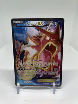 Pokemon TCG Gyarados EX 114/122 XY Breakthrough Holo Full Art Ultra Rare MP - Image 1