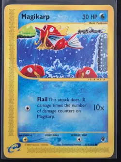 Pokemon - Magikarp 118/165 - Common - Expedition Set - Mint - Image 1
