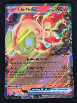 Pokemon Chi-Yu EX 040/193 Ultra Rare Holo (NM) - Image 1