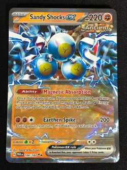Pokemon Sandy Shocks Ex 108/182 Ultra Rare Holo (NM) - Image 1