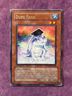 1x CRMS-AE028 Dupe Frog Rare LP Asian English YuGiOh - Image 1
