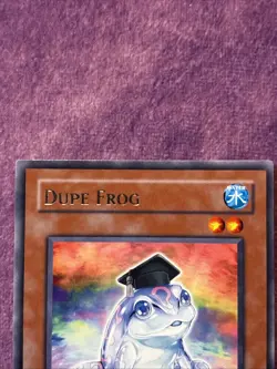 1x CRMS-AE028 Dupe Frog Rare LP Asian English YuGiOh - Image 2