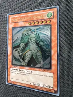 Yugioh Raiza the Storm Monarch 1st Edition Ultimate Rare FOTB-EN026 LP - Image 3