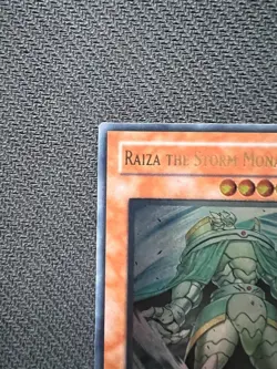 Yugioh Raiza the Storm Monarch 1st Edition Ultimate Rare FOTB-EN026 LP - Image 4