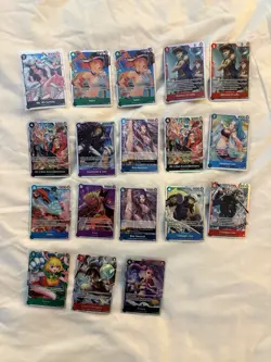 One Piece Lot Of (80) SR;R;Event Foil,C; Promos & Sleeve Packs - Image 1