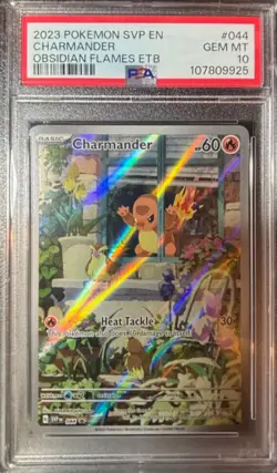 Charmander 044 Sv: Scarlet & Violet Promo Cards Holo PSA Gem Mint 10 - Image 1
