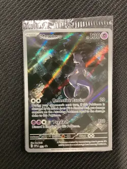 Pokemon TCG SV: Scarlet & Violet Promo Cards #052 Mewtwo SEALED - Image 1