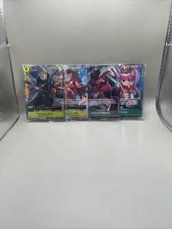 One Piece TCG - Illustration Box Volume 3 & 4 Promo Card Set Of 4 English Sealed - Image 1