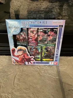 One Piece TCG Illustration Box volume 3 and volume 4 bundle Vol 3 Vol 4 Sealed - Image 2