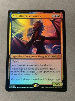 Niv-Mizzet, Visionary MTG Foundations Foil regular NM - Image 1