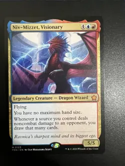 MtG Niv-Mizzet Visionary Foundations Regular Mythic NM/M - Image 1