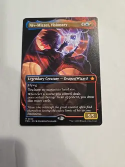 Niv-Mizzet, Visionary (Borderless) Foundations Regular - Image 1