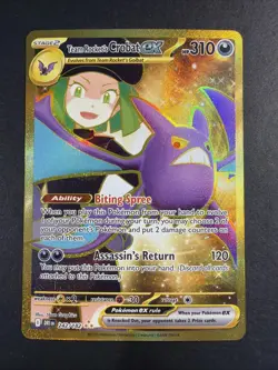 Team Rockets Crobat ex 242/182 Pokemon TCG Sv10: Destined Rivals Hyper Rare Holo - Image 1