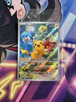Pikachu - SVP027 - Pokemon Scarlet & Violet Promo SEALED NM - Image 1