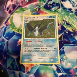 Lumineon 11/123 Holo Rare Mysterious Treasures Set Pokemon Card 2007 (hp) - Image 1