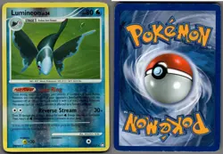 2007 Pokemon, Mysterious Treasures, #11/123 Lumineon Lv. 34, Reverse Holo Rare - Image 1