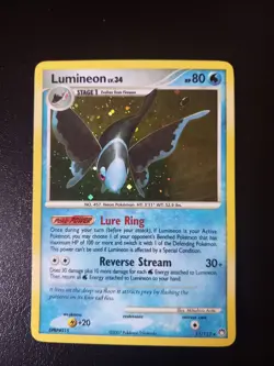 Lumineon 11/123 | Mysterious Treasures | Holo Rare Pokemon Card | Near Mint - Image 1