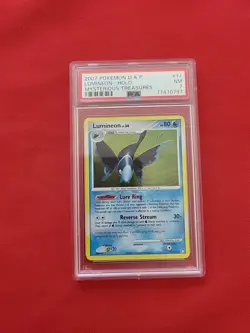 Pokemon: Lumineon #11/123 Holo Rare Mysterious Treasures 2007 - PSA 7 - E26 - Image 1