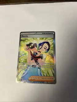 Pokemon TCG Trainer Perrin Special Illustration Card Twilight Masquerade 220/167 - Image 1