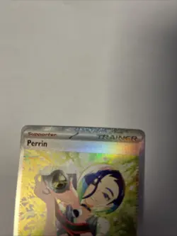 Pokemon TCG Trainer Perrin Special Illustration Card Twilight Masquerade 220/167 - Image 3