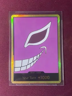 DON!! Card (Donquixote Doflamingo) (Gold) Premium Booster -The Best- Foil NM+ - Image 1