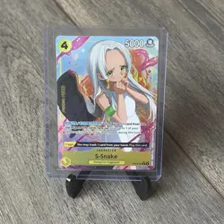 S-Snake (Alt Art) OP13-114 R Carrying on His Will - ONE PIECE Card Game ENGLISH - Image 1