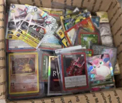Estate Find Mixed Card Lot - Unsearched - Pokemon, Metazoo, Digimon, Ect - Image 1
