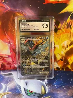 CGC 9.5 Greninja ex 132 Sv: Scarlet & Violet Promo Cards Holo Pokemon TCG - Image 1