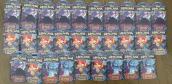 Disney 29Pk Lorcana Trading Card Game Ursula's Return Booster Pack TCG 336 Cards - Image 1