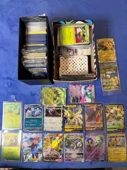 Large Pokemon Card Lot - Holos, V, VMAX, Japanese, Vintage & Bulk - Image 1