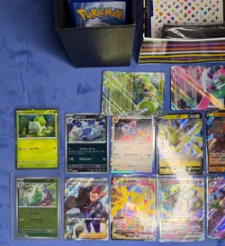 Large Pokemon Card Lot - Holos, V, VMAX, Japanese, Vintage & Bulk - Image 3