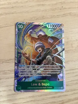 Law & Bepo ST24-004 (SR) English- NM One Piece TCG Card Game Starter - Image 1