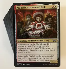 MTG Magic The Gathering Arabella, Abandoned Doll Budget 100 Card Commander Deck - Image 1