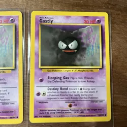 GASTLY 50/102 Base Set Pokemon Card Lot Of 2 - Image 2
