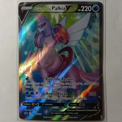 Origin Forme Palkia V SWSH253 SWSH: Sword & Shield Cards Holo Black Star Promo - Image 1