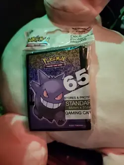 Pokemon GENGAR Haunted Hollow - 65 Card Sleeves Standard Size Ultra Pro 2021 - Image 1