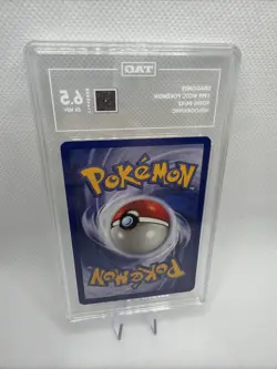 1999 Pokemon Fossil Dragonite Holo Rare Card 4/62 Graded TAG 6.5 - Image 4