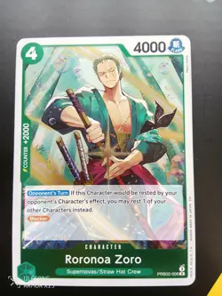 Roronoa Zoro PRB02-006 (Illustration Box Vol.3) - One Piece Promotion Card - Image 1