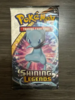 Pokemon TCG Shining Legends Booster Pack 10 Cards (2017) Sealed/Unopened - Image 1